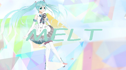 【我与初音未来的十年】melt【重编/PV】【新人初投】